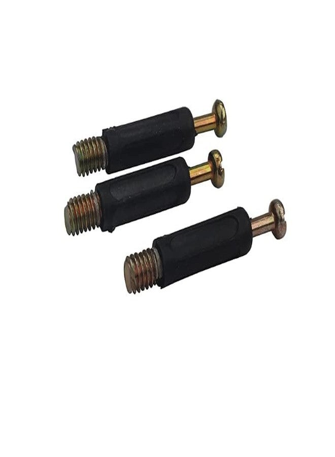 FURNEASER Minifix Set Furniture Board Cam Fitting and Pre-Inserted Nut Bolt Set | Cam Lock Screws and Nuts for Wardrobe Furniture Panel Connecting Hardware (10) - Image 5